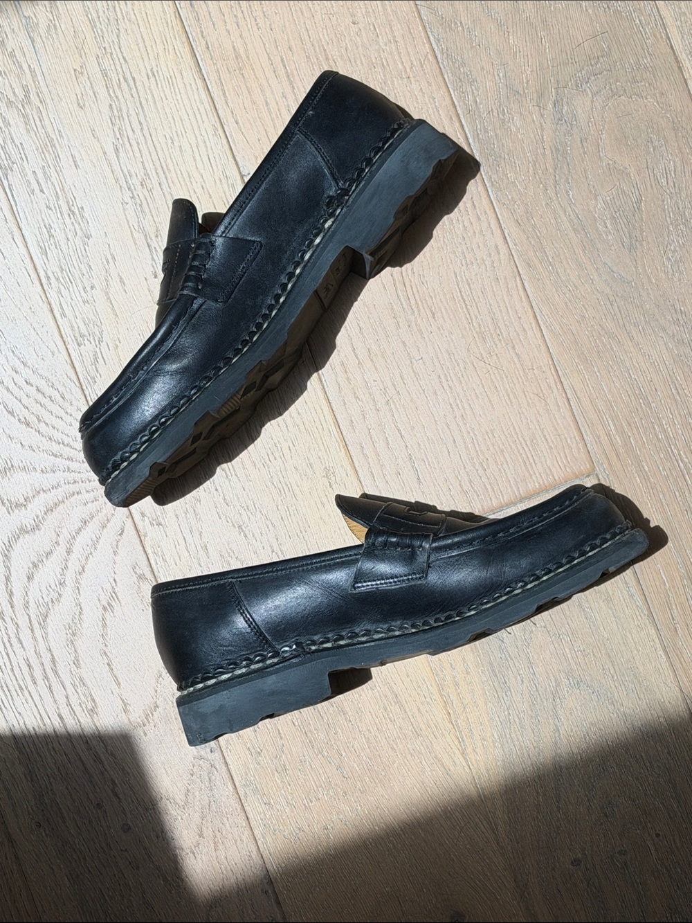 Paraboot Griff II / Orsay Black Loafer - Picture 4 of 6